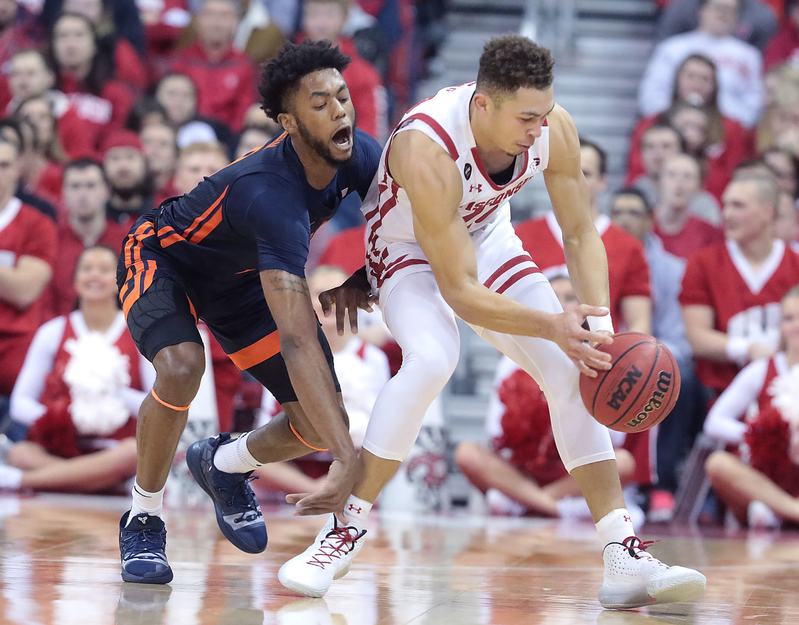 Fighting Illini 71, Badgers 70